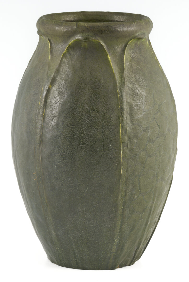 Lot 371: Grueby Art Pottery Vase, Marie Seaman