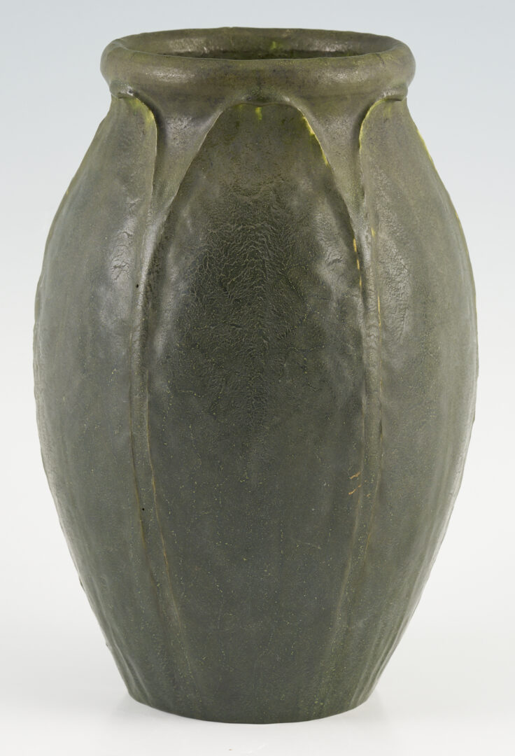 Lot 371: Grueby Art Pottery Vase, Marie Seaman