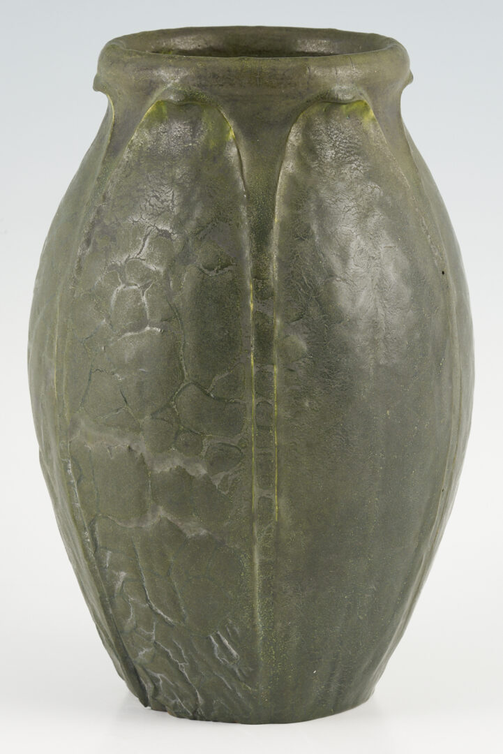 Lot 371: Grueby Art Pottery Vase, Marie Seaman