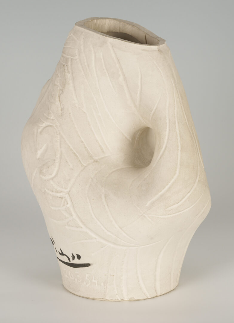 Lot 375: Picasso Madoura Tete de Femme Pitcher