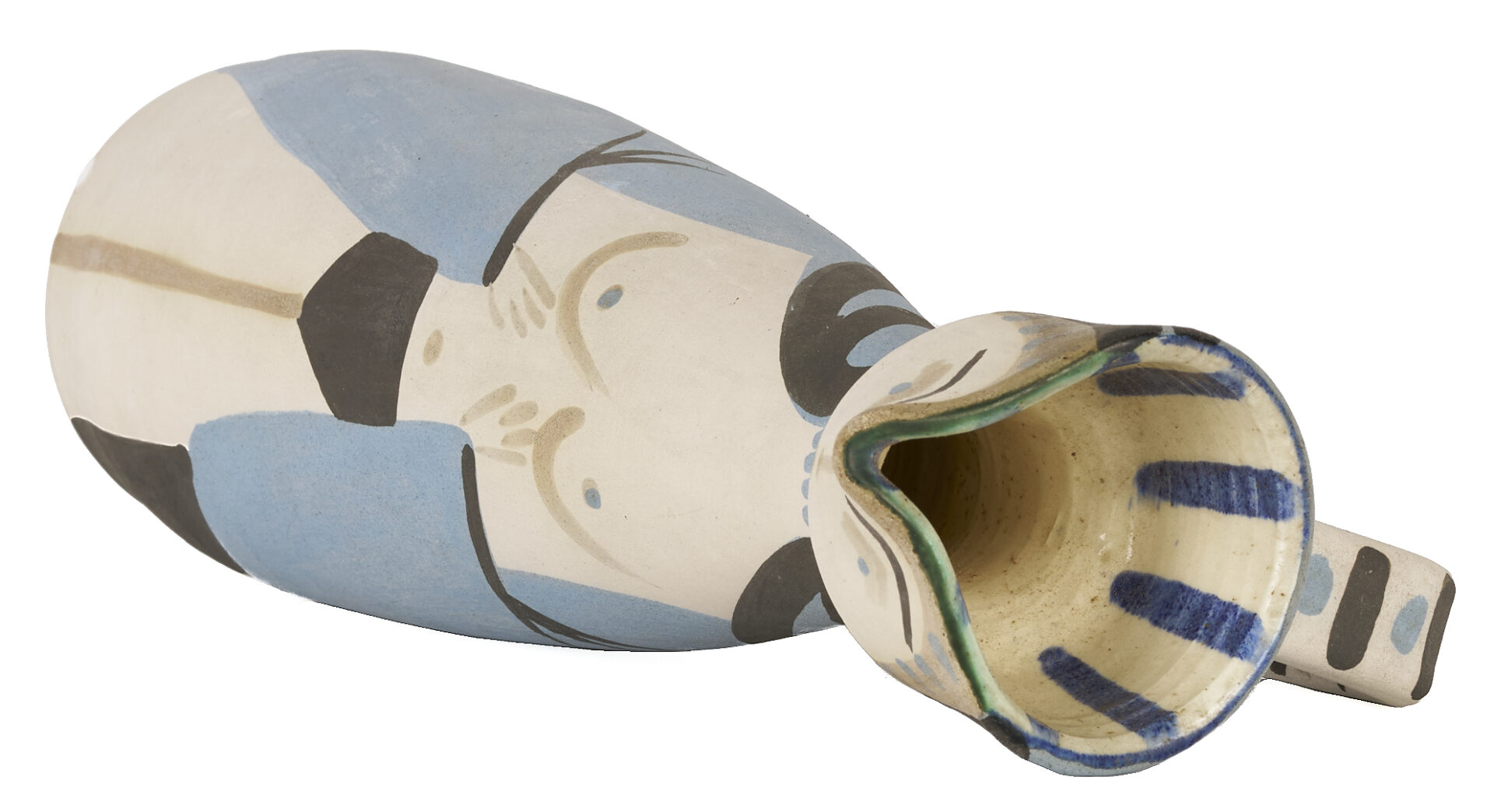 Lot 377: Picasso Madoura Ceramic Femme Pitcher