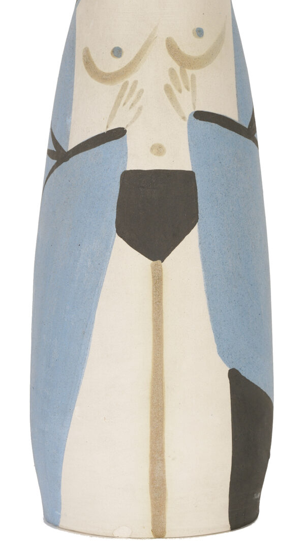 Lot 377: Picasso Madoura Ceramic Femme Pitcher