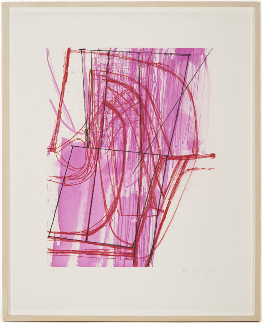 Lot 405: Amy Sillman Abstract Soft Ground Etching, N & V