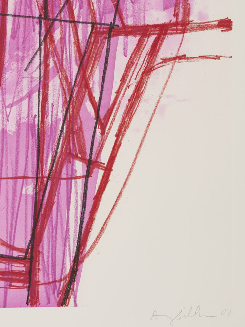 Lot 405: Amy Sillman Abstract Soft Ground Etching, N & V