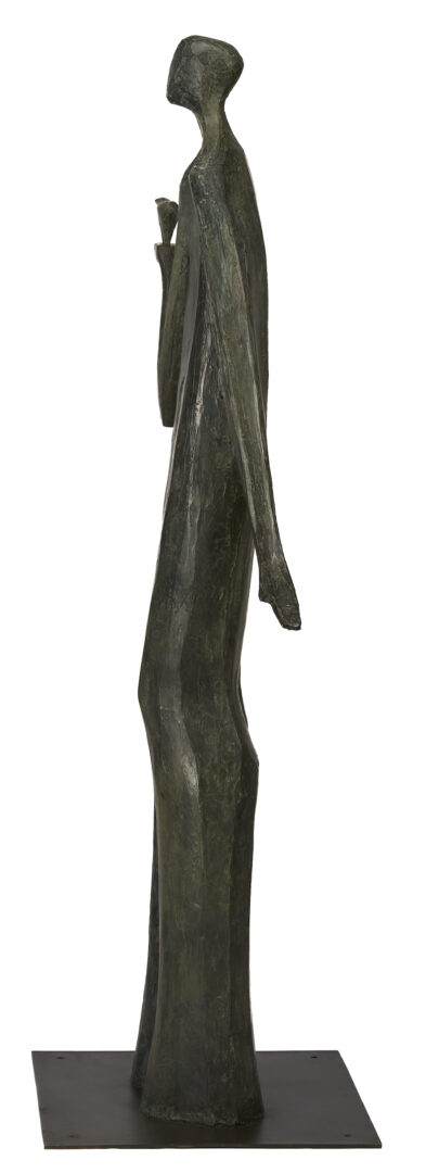 Lot 407: Large JD Hansen Bronze Sculpture, Birdman