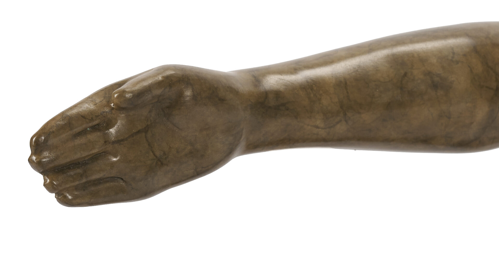 Lot 409: Michael Bergt Bronze Sculpture, Direction