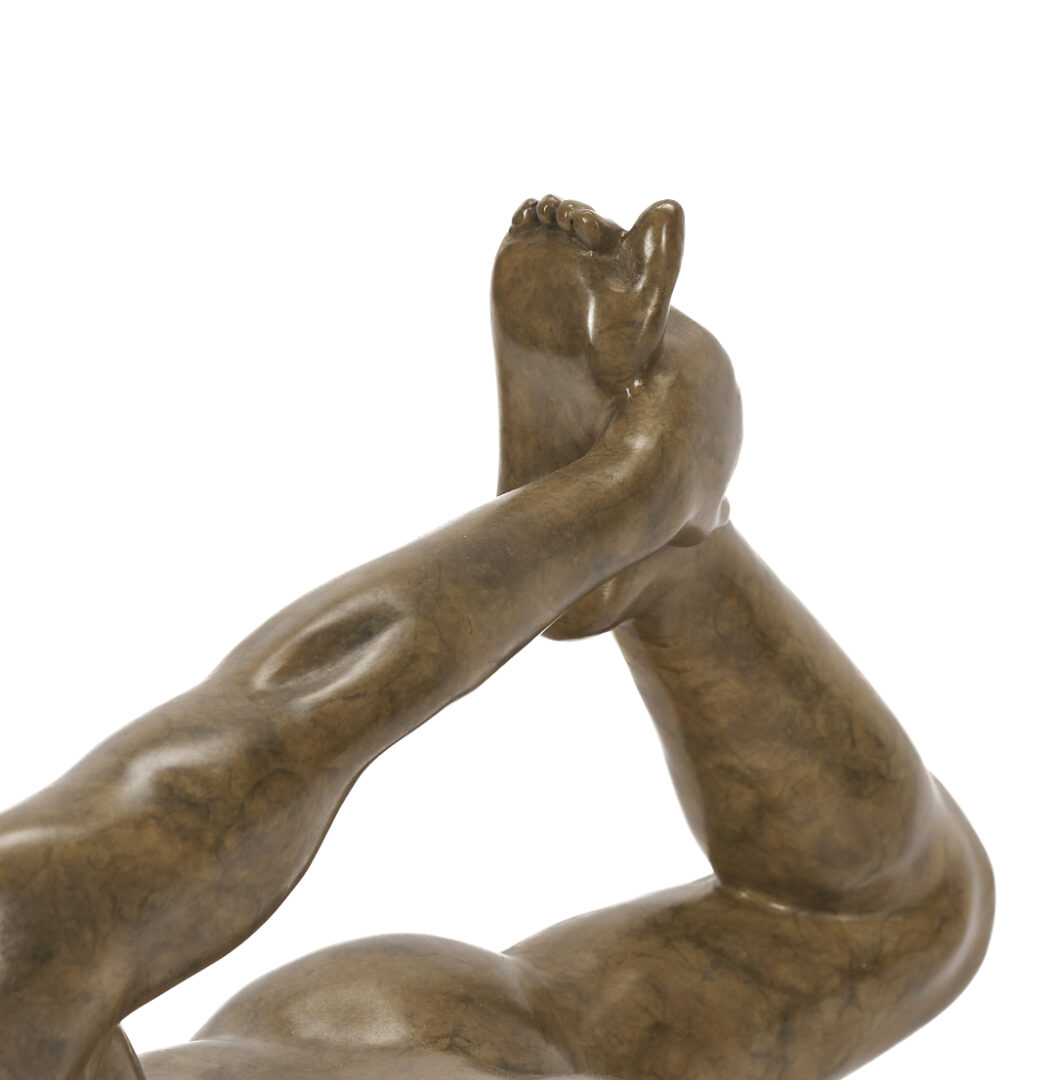 Lot 409: Michael Bergt Bronze Sculpture, Direction