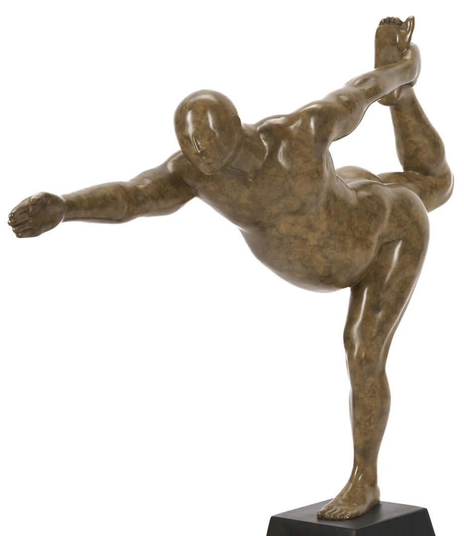 Lot 409: Michael Bergt Bronze Sculpture, Direction