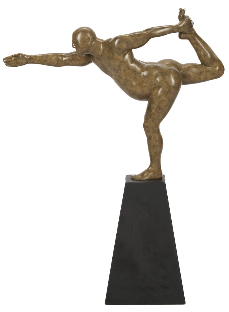 Lot 409: Michael Bergt Bronze Sculpture, Direction