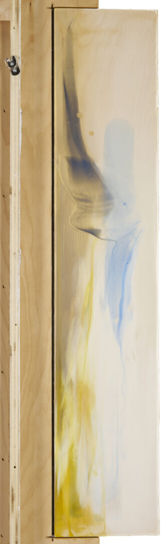 Lot 413: Sam Gilliam Abstract Painting, Cat Whiskers