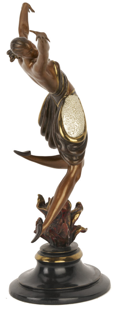 Lot 425: Erte Bronze Sculpture, La Danseuse