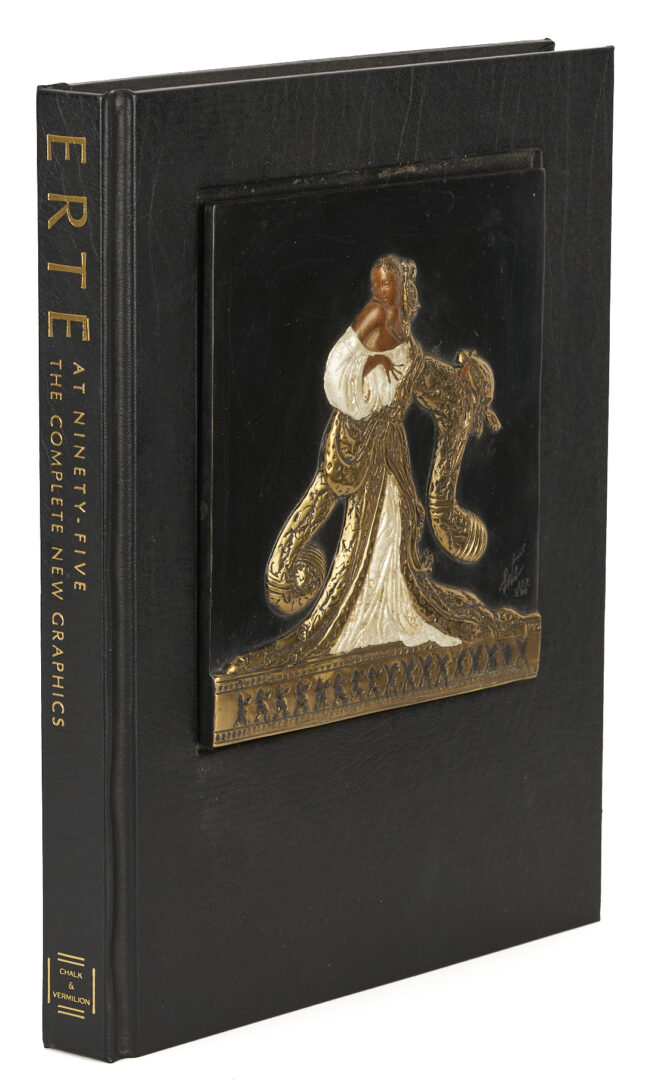 Lot 426: Signed Book Erte at Ninety Five