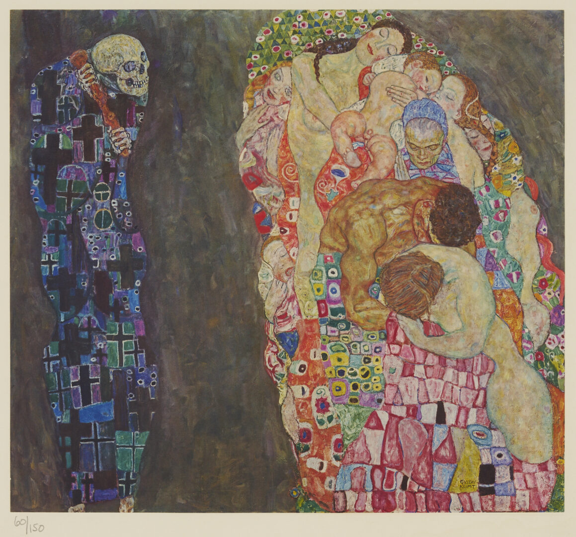 Lot 427: Gustav Klimt Collotype, Life and Death