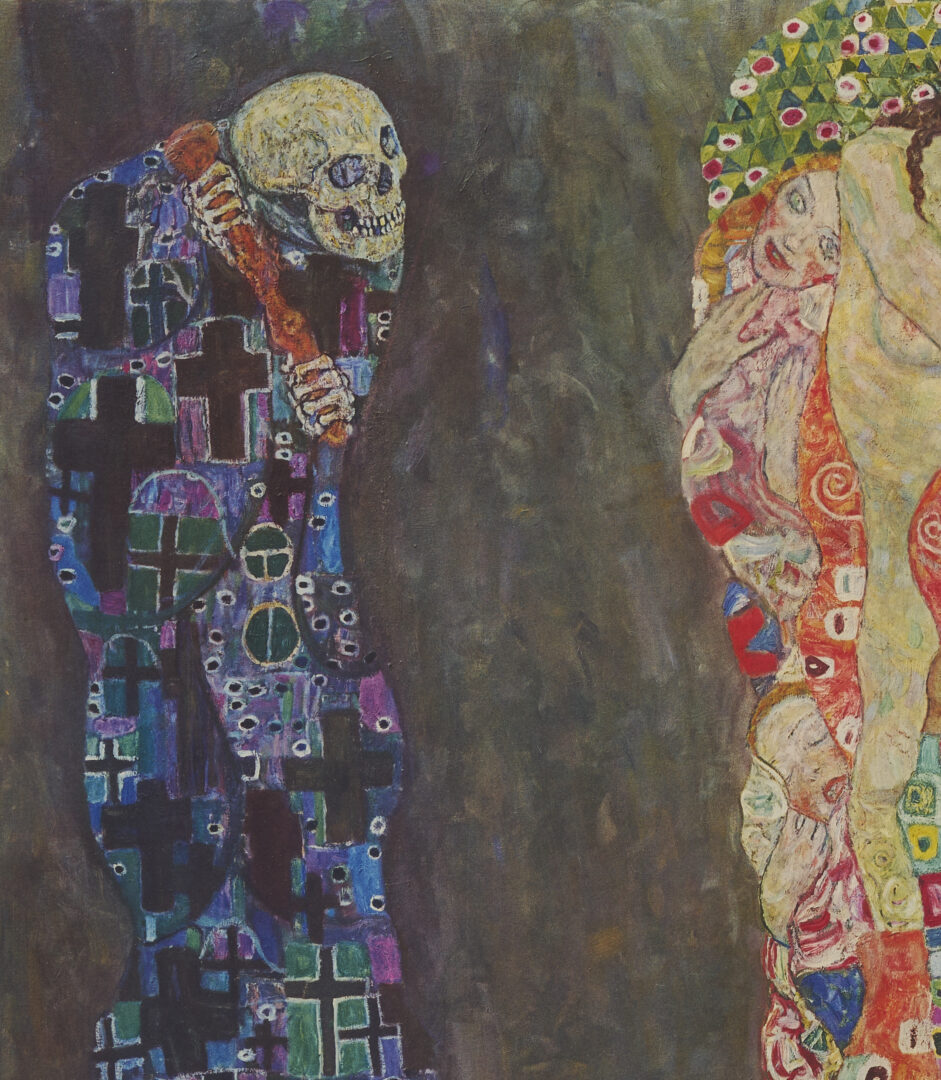 Lot 427: Gustav Klimt Collotype, Life and Death