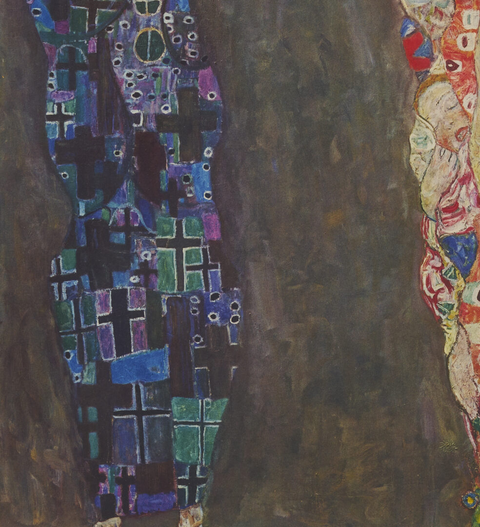 Lot 427: Gustav Klimt Collotype, Life and Death