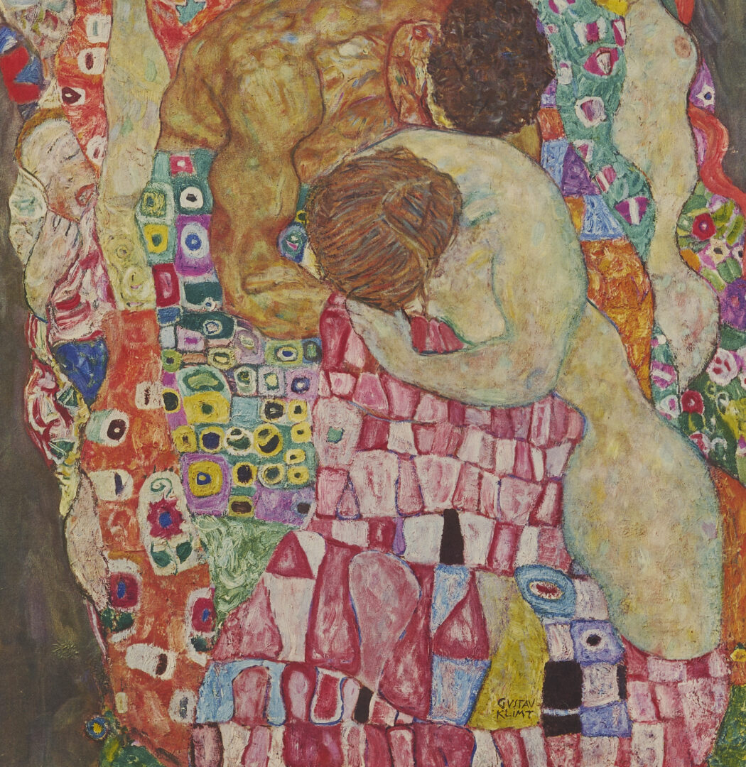 Lot 427: Gustav Klimt Collotype, Life and Death