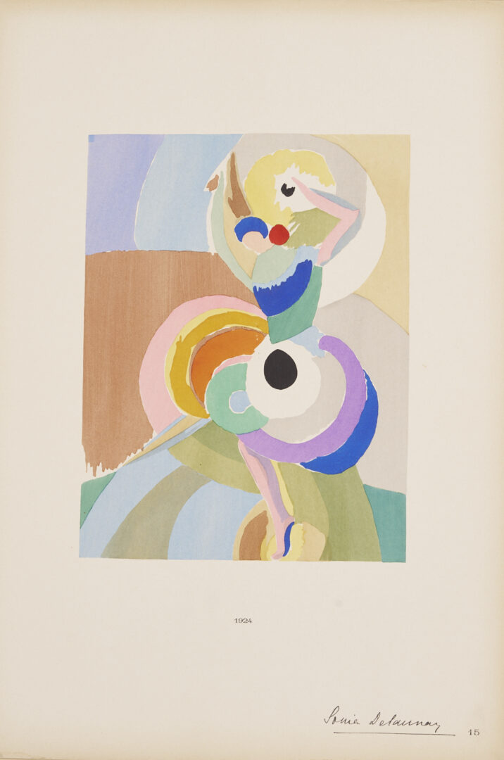 Lot 428: Sonia Delaunay Portfolio; Ses Peintures, ses Objets, ses Tissus simultanes, ses Modes