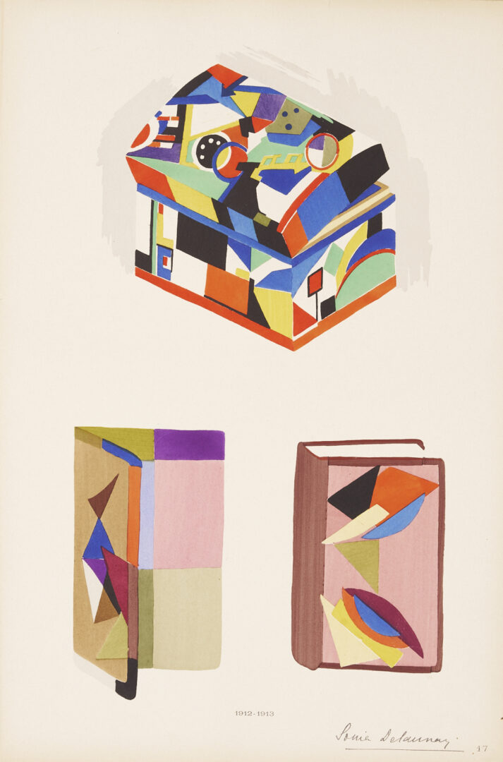 Lot 428: Sonia Delaunay Portfolio; Ses Peintures, ses Objets, ses Tissus simultanes, ses Modes