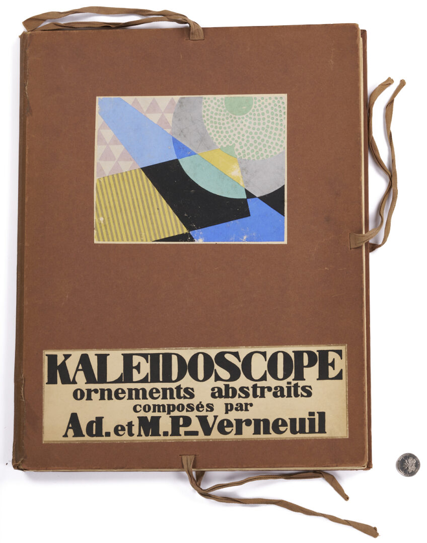 Lot 430: M.P. Verneuil Art Deco Portfolio: Kaleidoscope: Ornements Abstraits