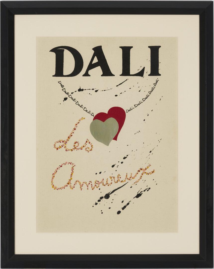 Lot 431: Salvador Dali, Les Amoureux Signed Lithograph Suite