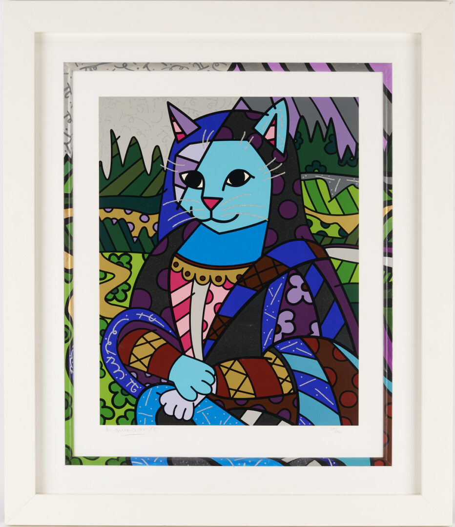 Lot 439: Romero Britto Signed Serigraph