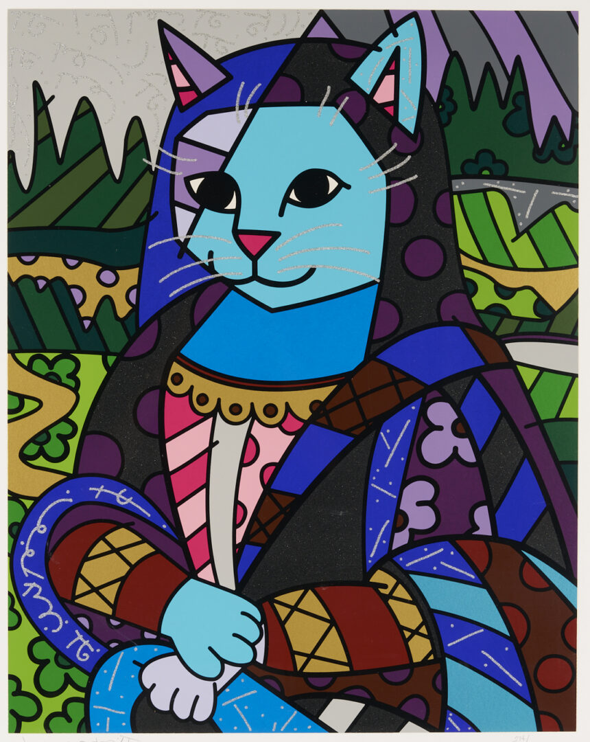 Lot 439: Romero Britto Signed Serigraph