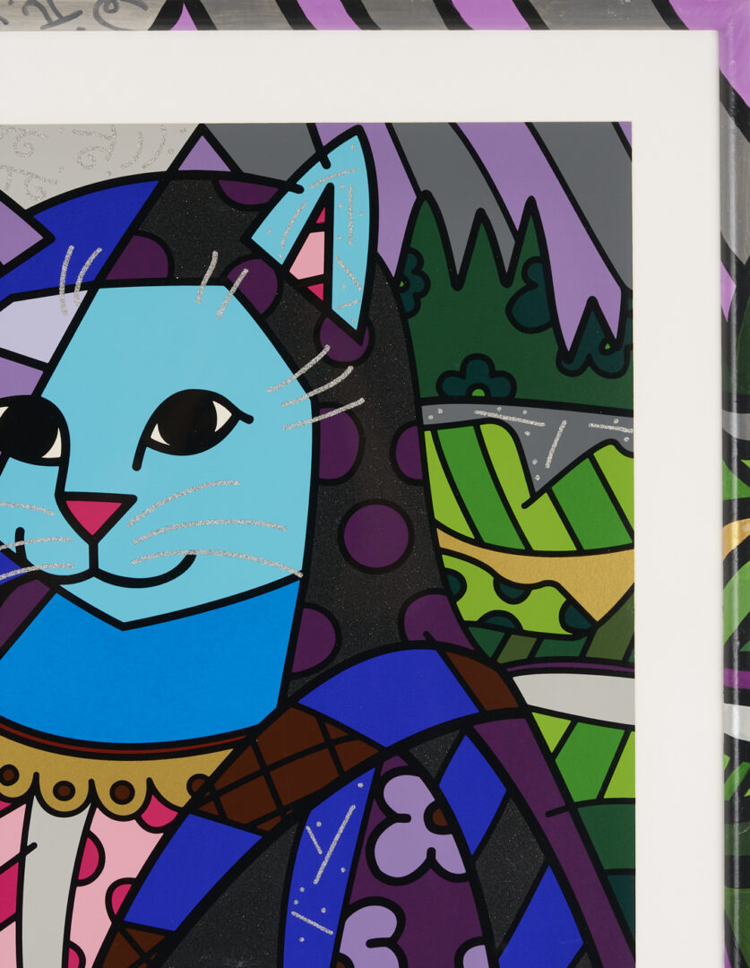 Lot 439: Romero Britto Signed Serigraph