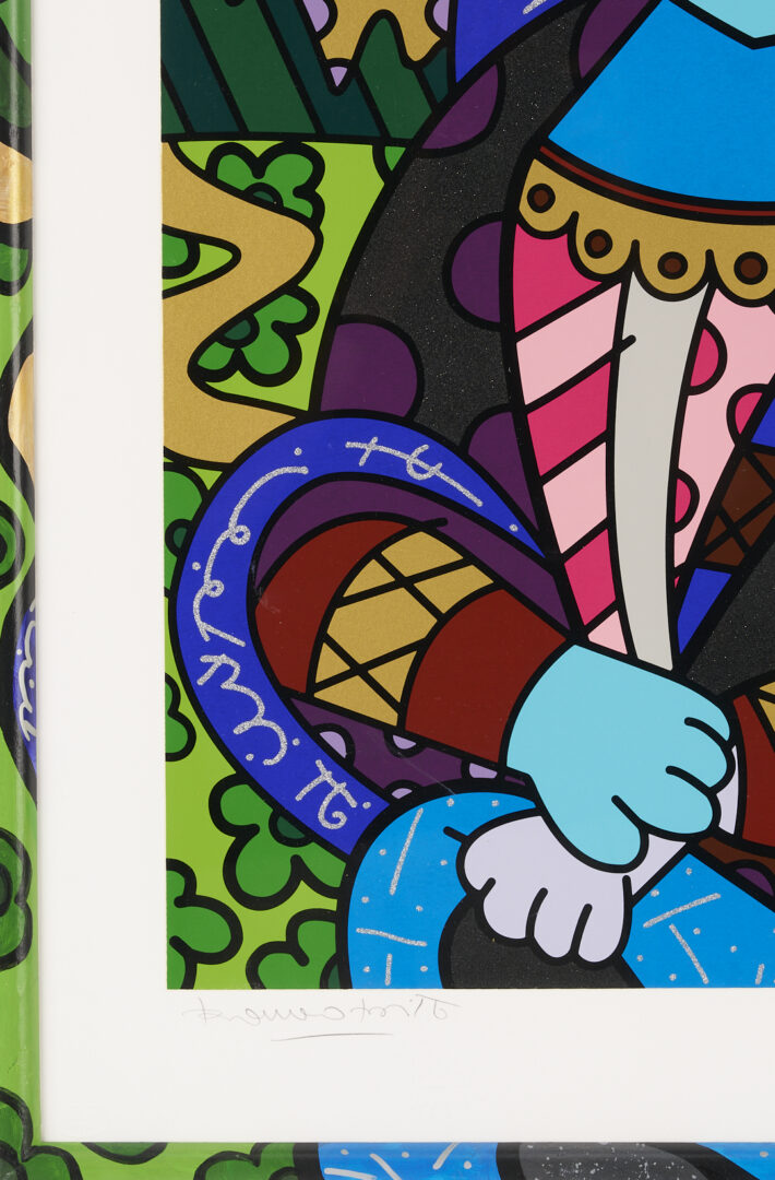 Lot 439: Romero Britto Signed Serigraph