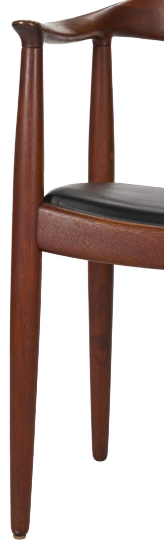 Lot 442: 6 MCM Dining Chairs including Hans Wegner