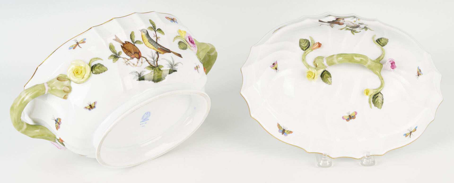 Lot 452: 16 Herend Porcelain Items including Tureen