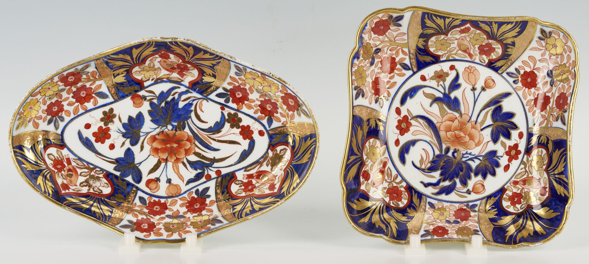 Lot 460: 23 Pcs. English Chamberlain Worcester Imari Porcelain