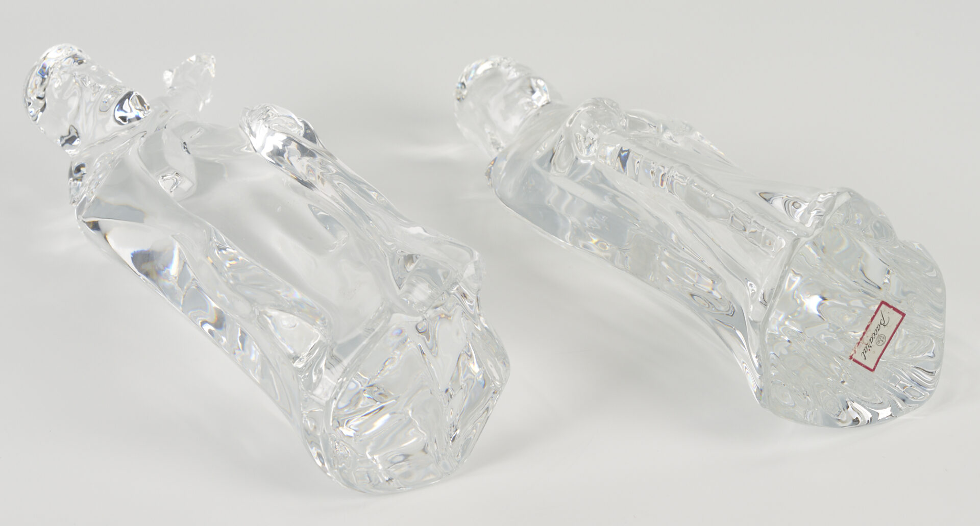 Lot 468: Baccarat Crystal Nativity Set, 7 Pcs.