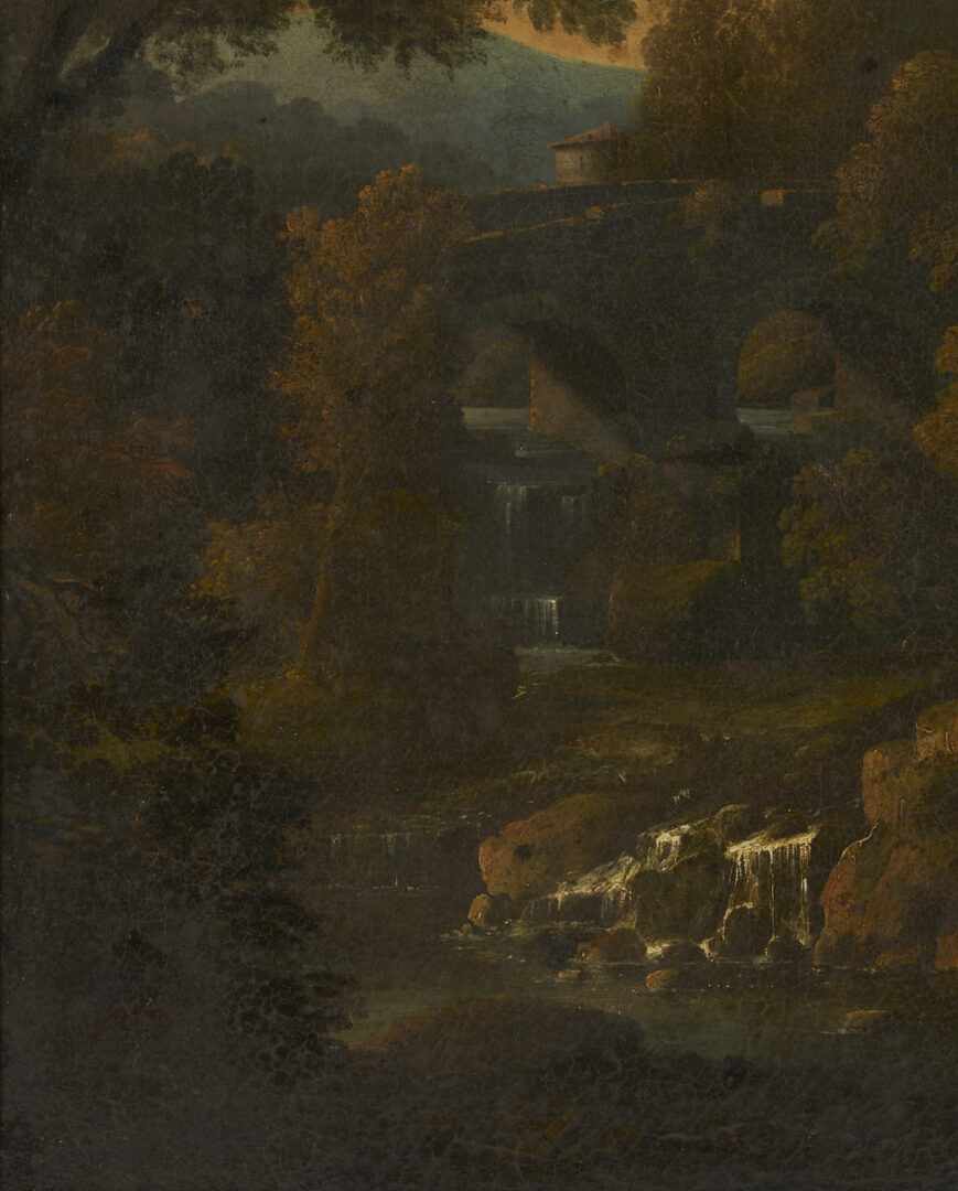 Lot 471: Large Continental School Landscape Painting