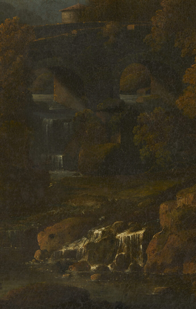 Lot 471: Large Continental School Landscape Painting