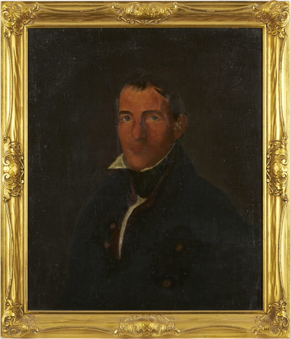 Lot 485: Wm. Scarborough TN Portrait of John S. Gaines