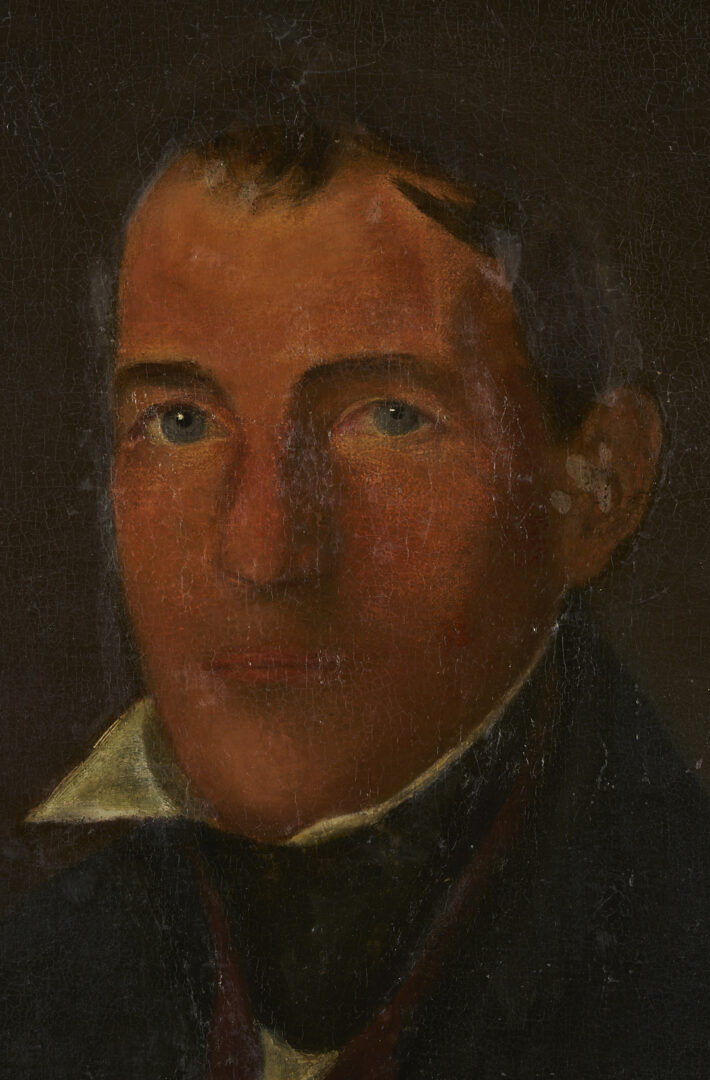 Lot 485: Wm. Scarborough TN Portrait of John S. Gaines