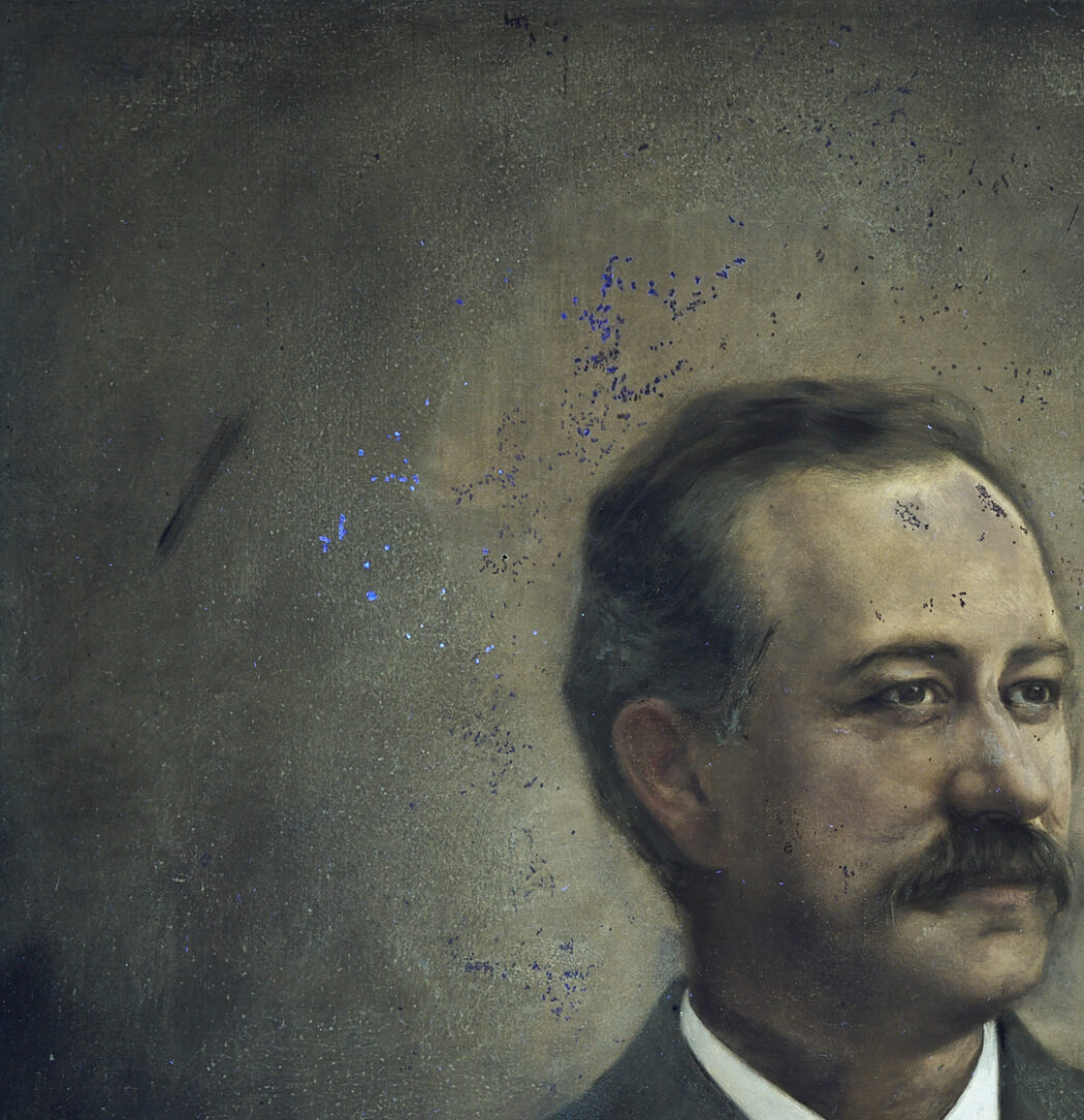 Lot 487: Lloyd Branson, Portrait of Charles Vallee Taylor