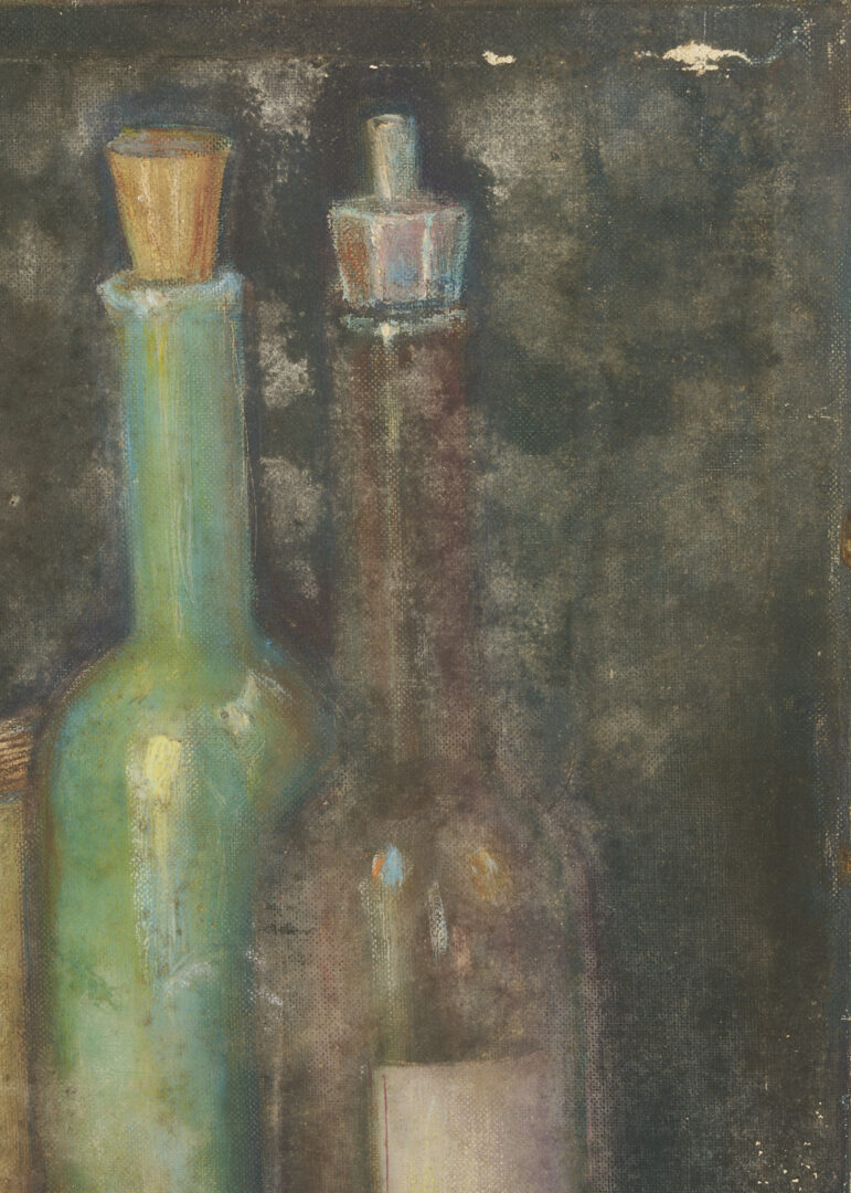 Lot 499: Bill Sawyer Oil Still Life, A Cocktail and Thomas Wolfe