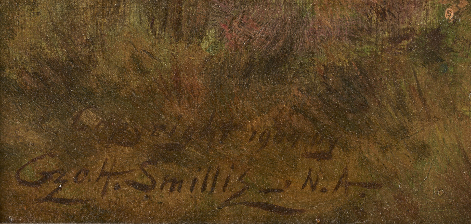 Lot 510: George H. Smillie O/C Sunet River Landscape