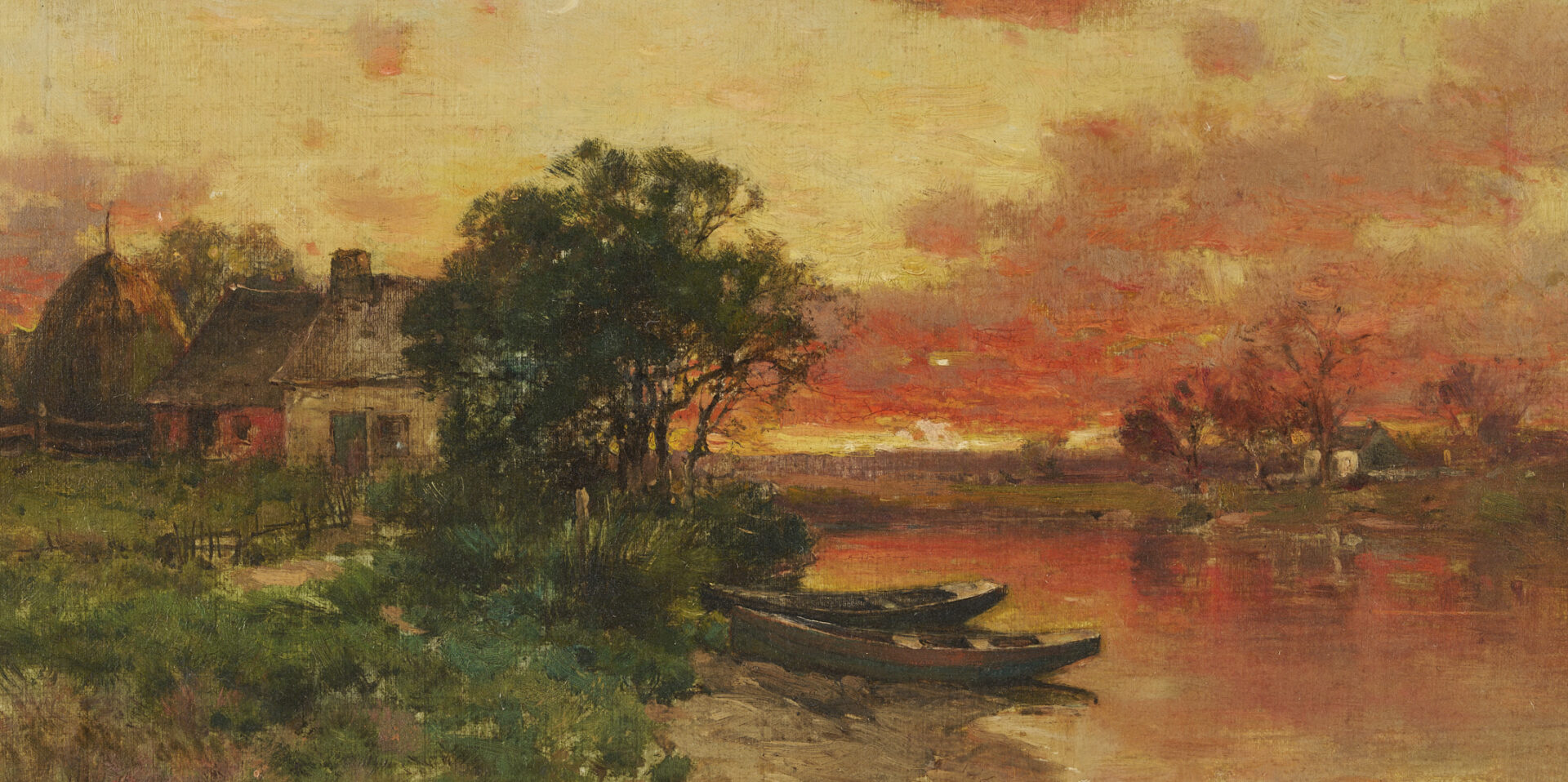 Lot 510: George H. Smillie O/C Sunet River Landscape