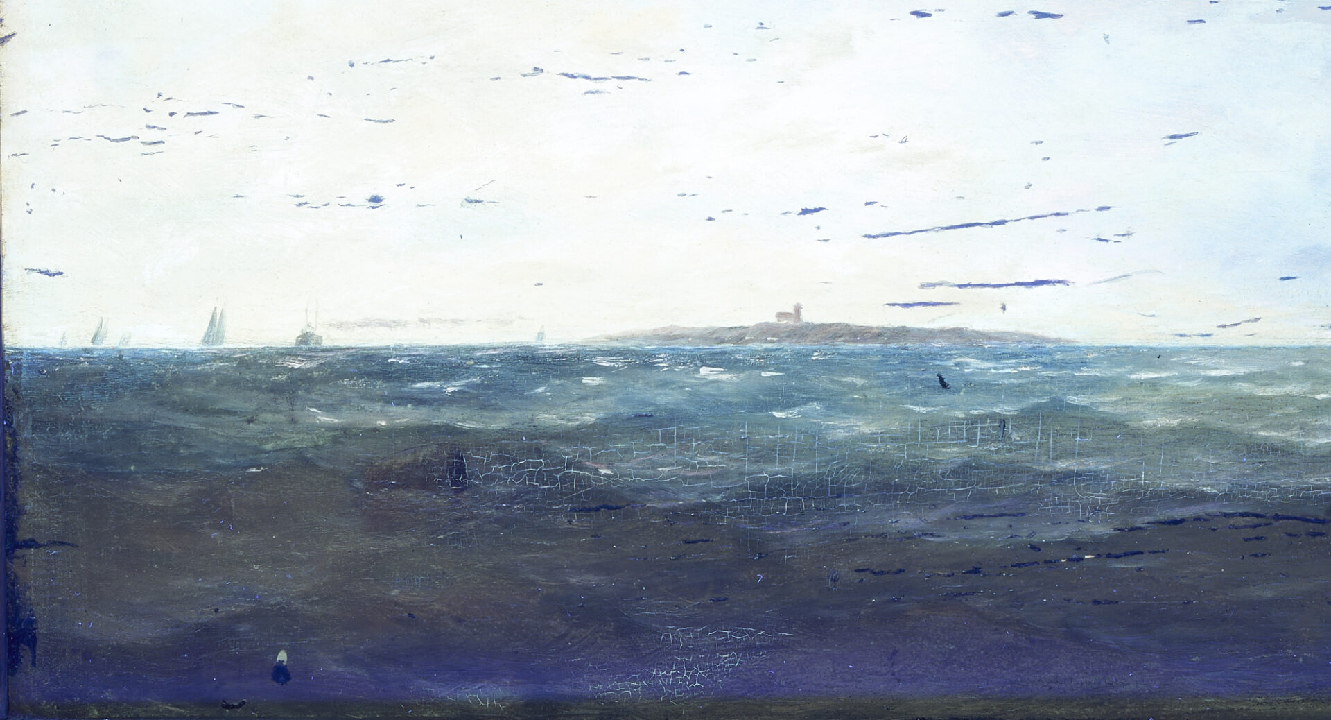 Lot 515: John Stancliff Oil on Panel Seascape