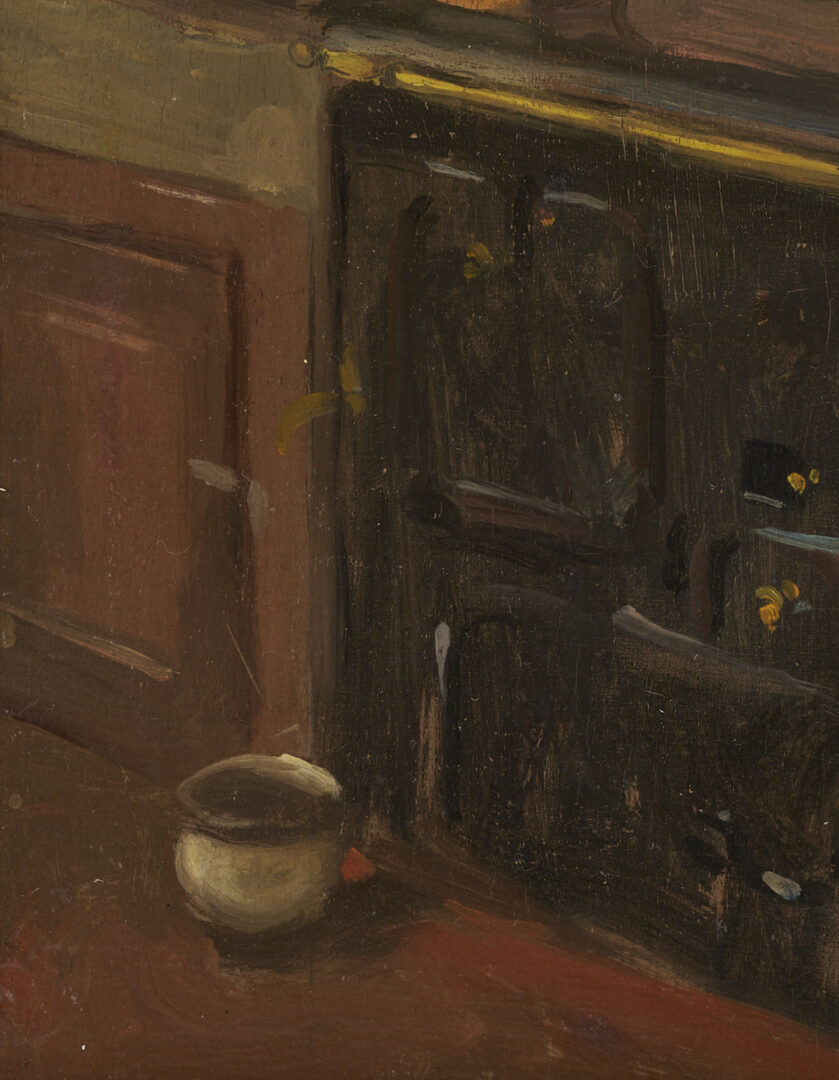 Lot 516: Alson Skinner Clark O/B, Kitchen in Paris, 1903