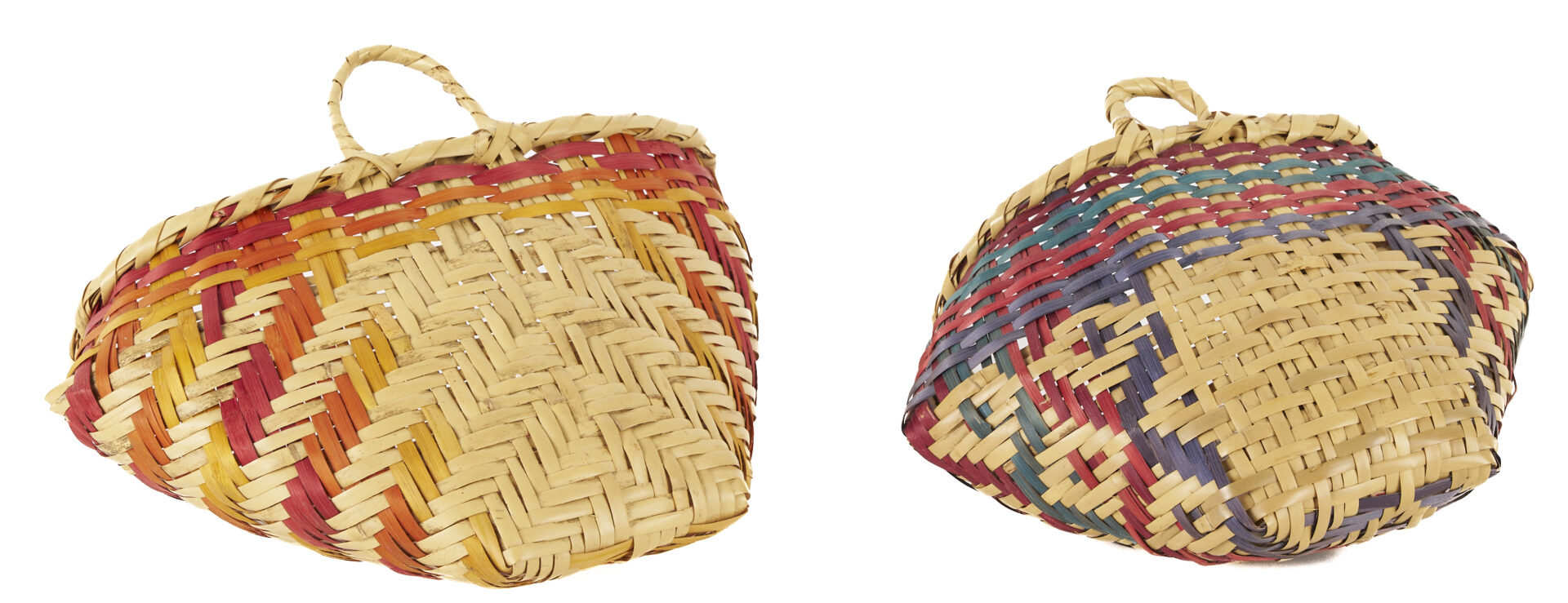 Lot 551: 4 Native American Choctaw Baskets