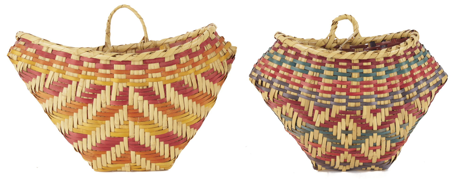 Lot 551: 4 Native American Choctaw Baskets