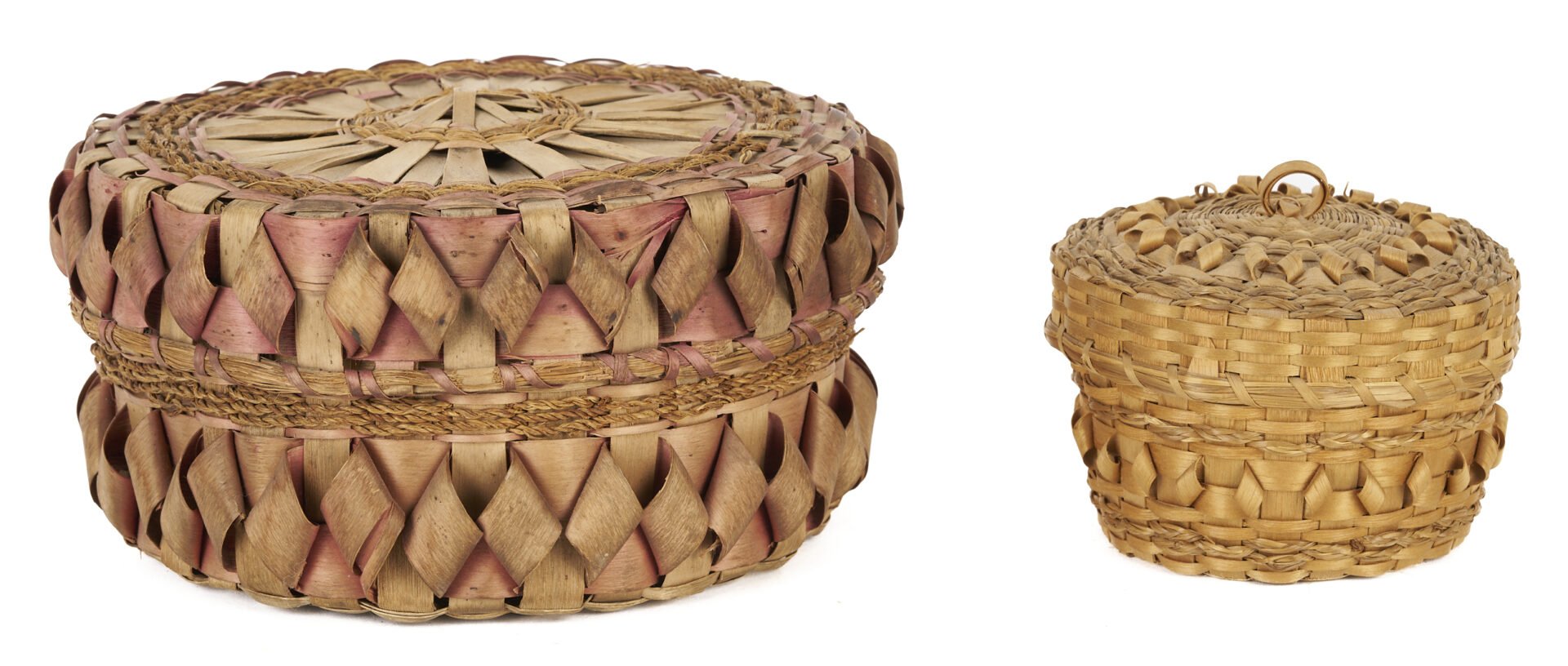 Lot 552: 5 Native American Baskets