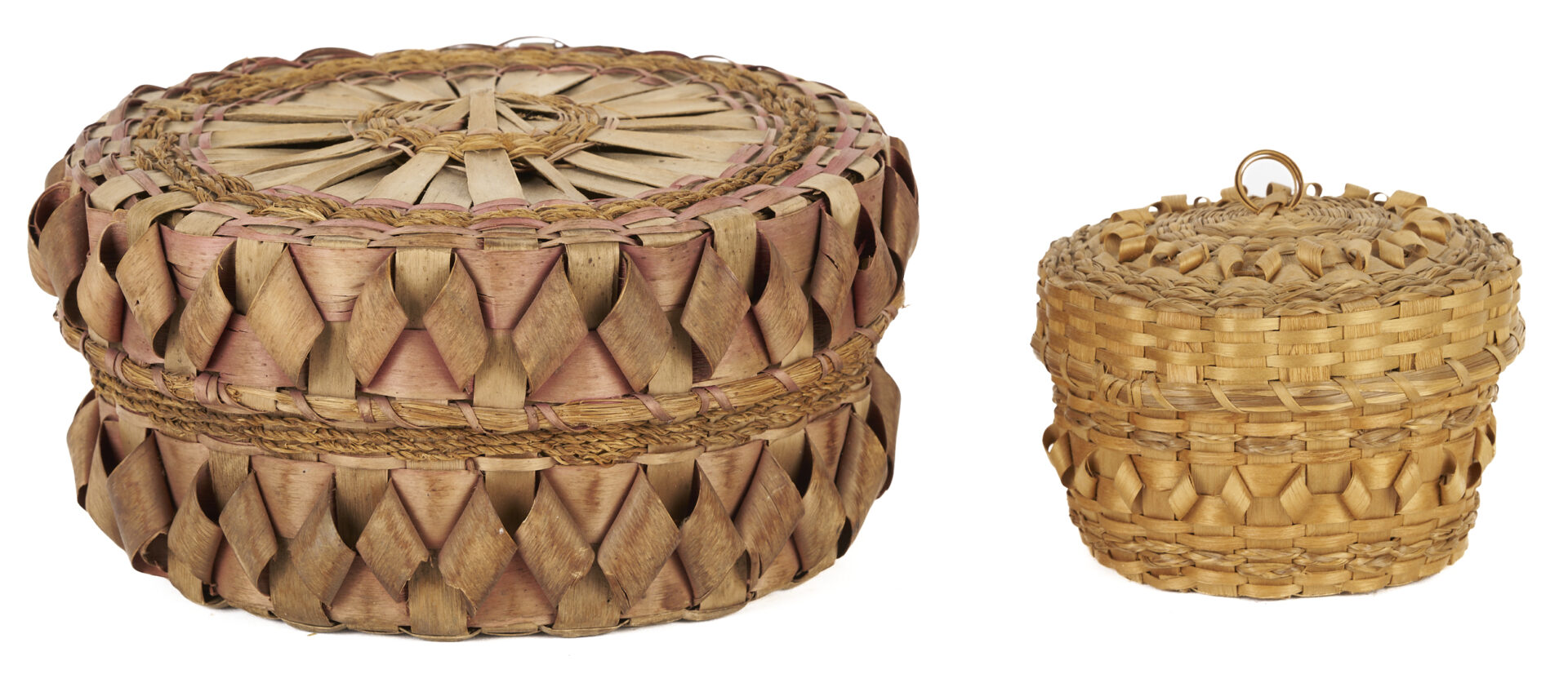 Lot 552: 5 Native American Baskets