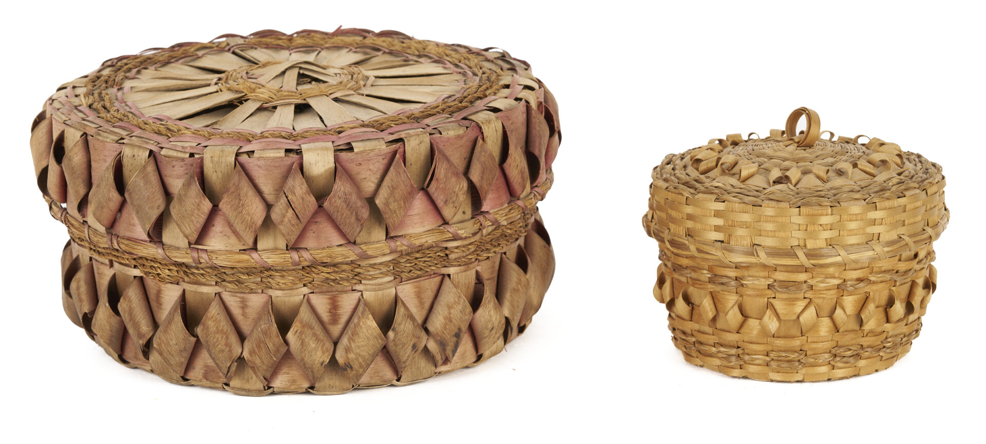 Lot 552: 5 Native American Baskets