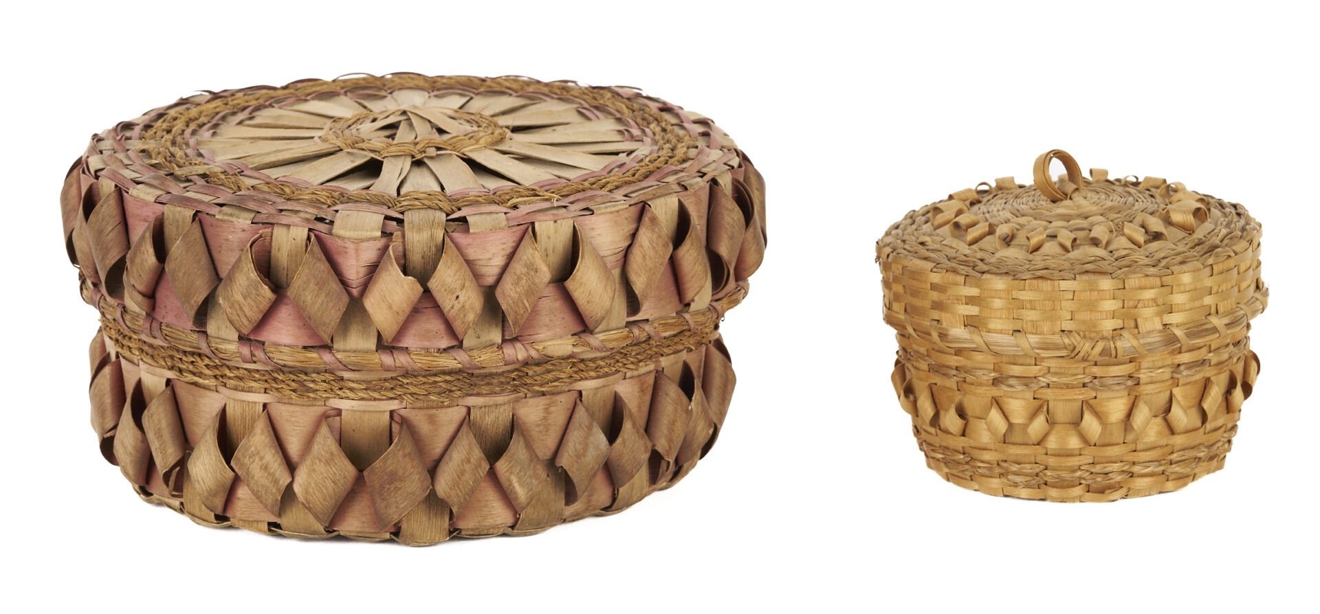 Lot 552: 5 Native American Baskets