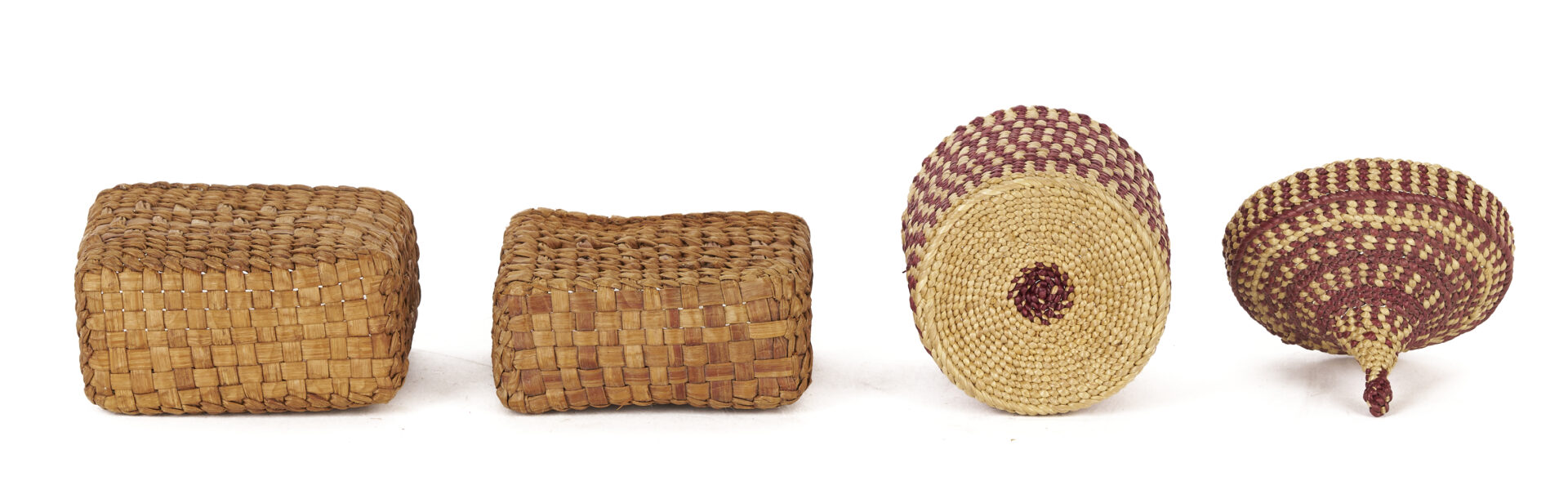 Lot 553: 5 Native American Baskets, California & Northwest Coast