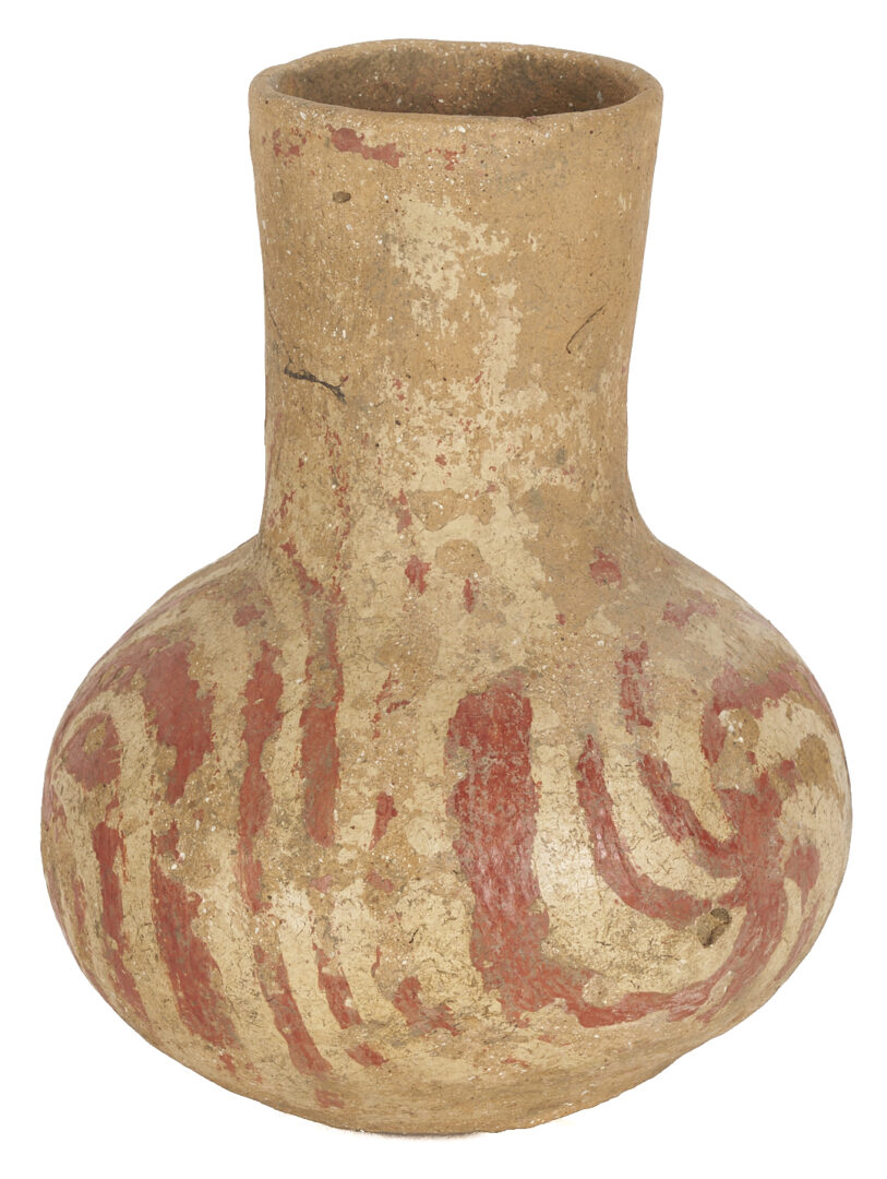 Lot 560: Mississippian Nodena Polychrome Water Vessel